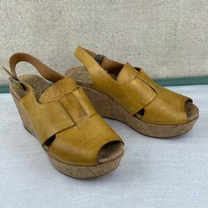 Kork-Ease Alex Cork Wedge Sandals